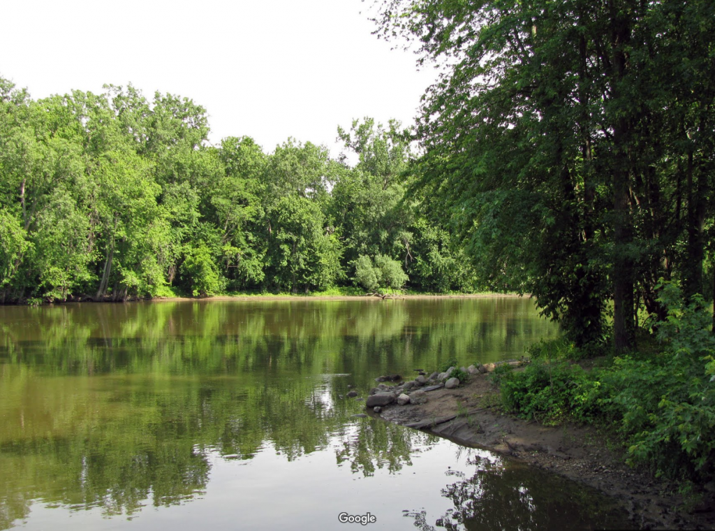 Where we learned to swim and my Dad fished