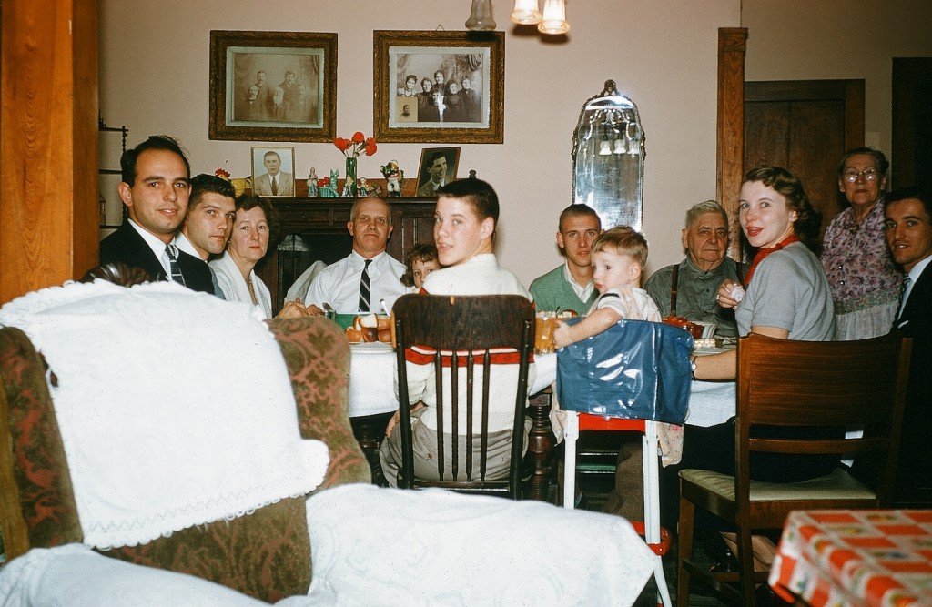 Bucky Bernard, Bob Tollas, Lena Tollas, Alfred Tollas, Unknown Child, Phil Tollas, William Tritt, Jenny Tritt, Frank Tollas, Margie Bernard, Don Bernard, Chuck Tollas 